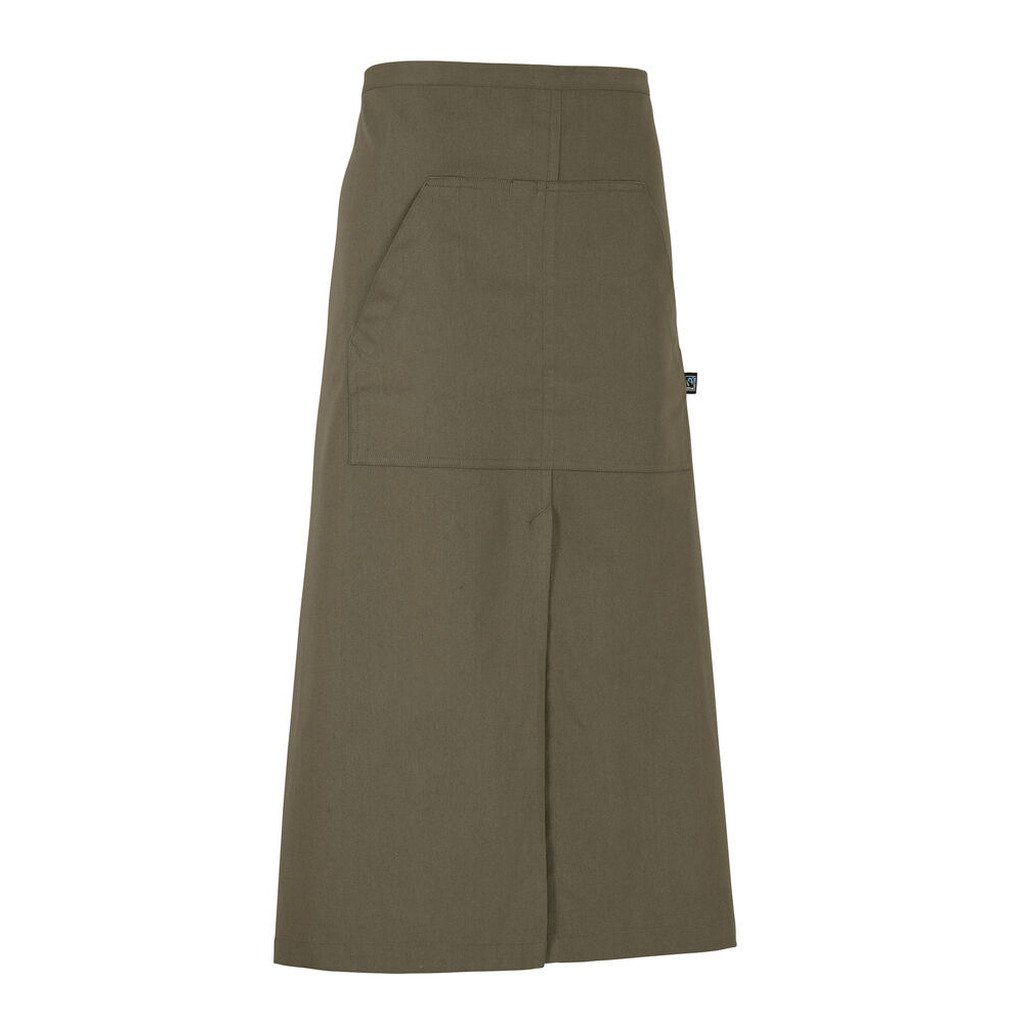 Waist Apron Long (GOTS) (Black)
