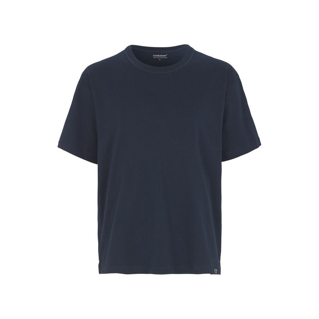 Oversize T-Shirt (GOTS) (3XL, Navy)