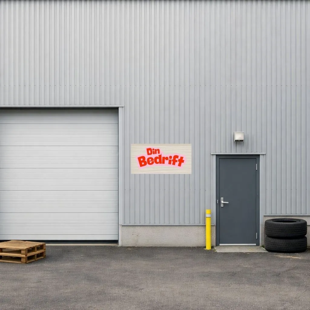 Skilt - Aluminium sandwich 3mm