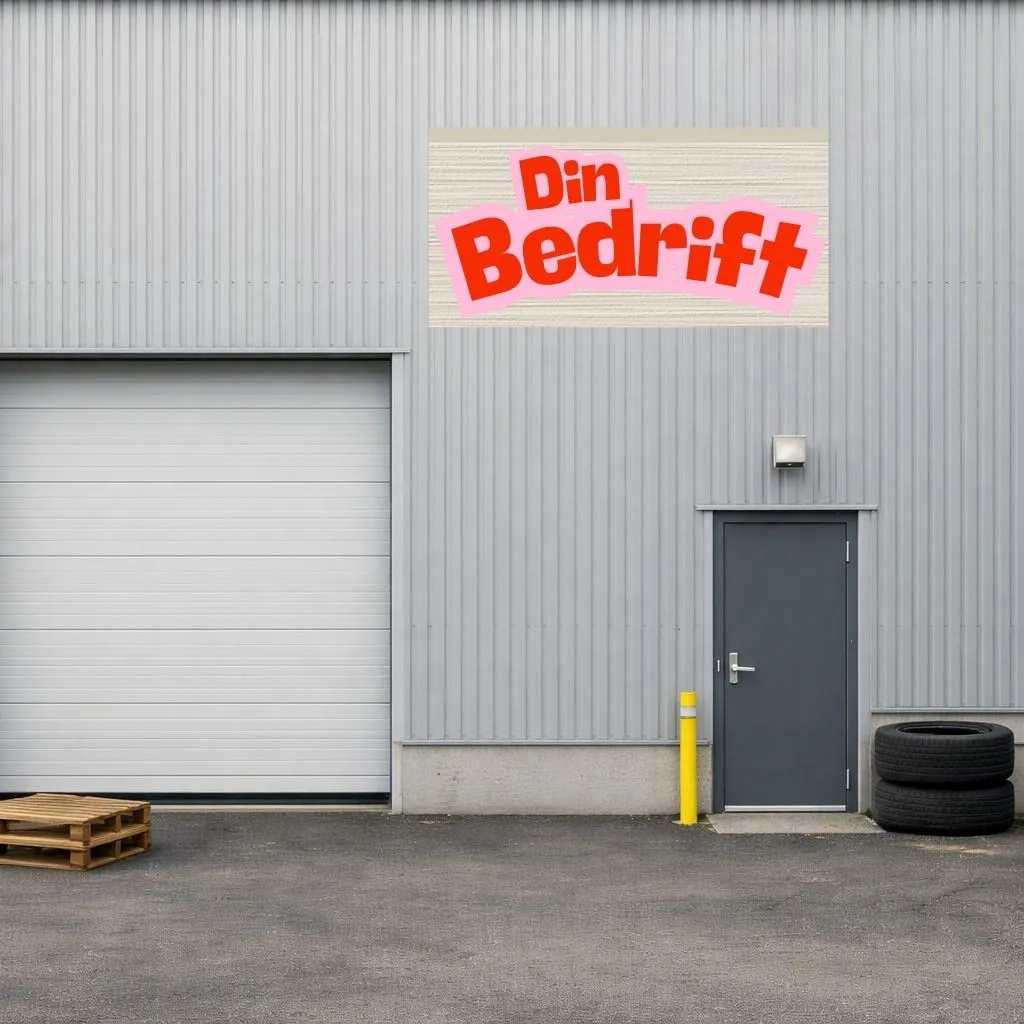 Skilt - Aluminium sandwich 3mm