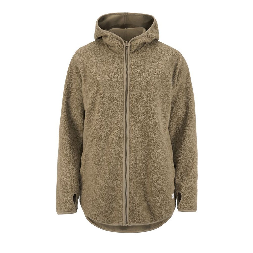 Join Pile Fleece Fz Hood W