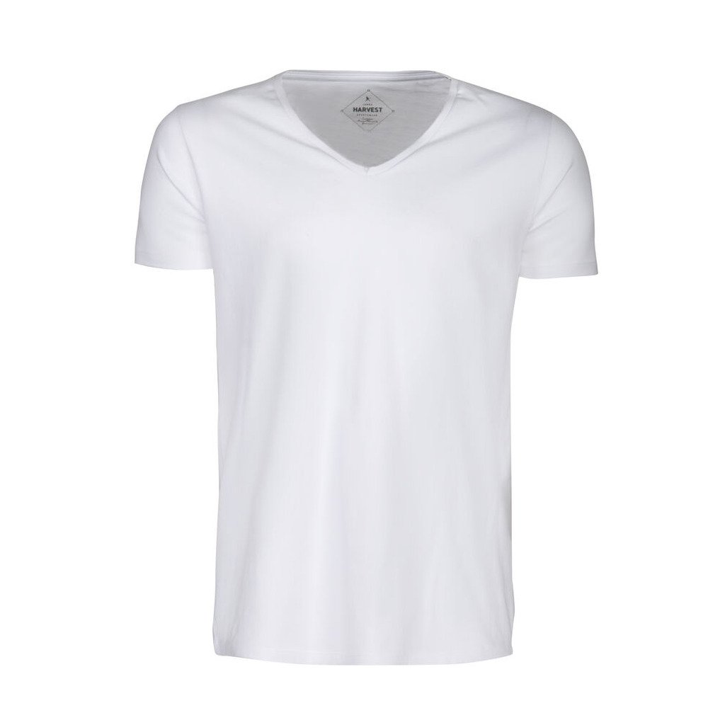 Whailford Organic Slub V-neck