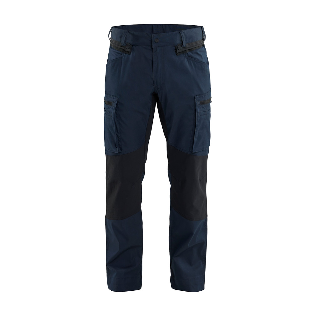 [145318478699C46] Servicebukse Stretch ToolRig™ (C46, Mørk marineblå/Svart)